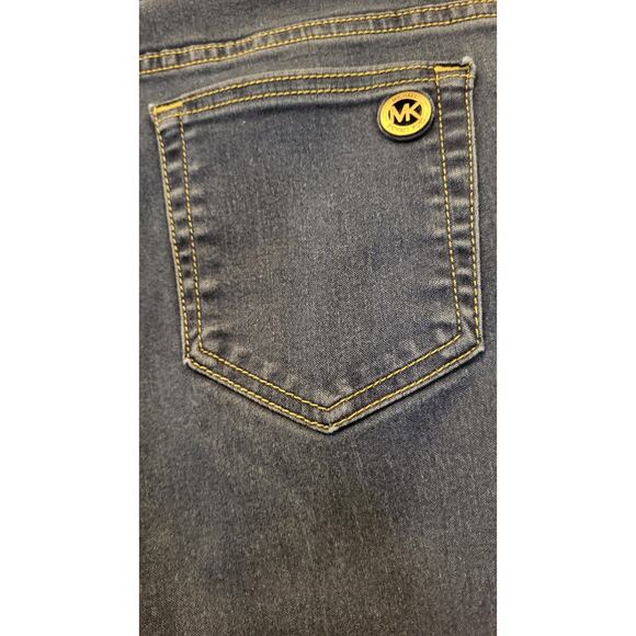 Michael Kors Women’s Denim Izzy Skinny Jeans Size 10 Mid Rise Stretch Classic - Picture 5 of 11